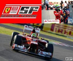 Puzzle Φελίπε Μάσα - Ferrari - Grand Prix της Ιαπωνίας 2012, 2 ΒΔ ταξινομούνται